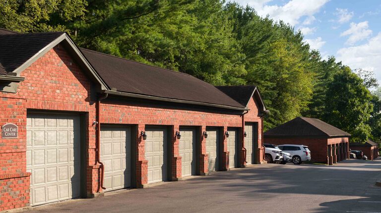 Private garages available